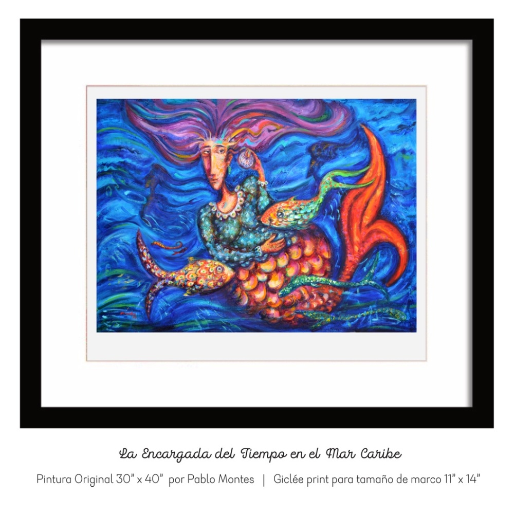NEW! Mar Caribe Giclée / Art Print - Picture 3 of 3